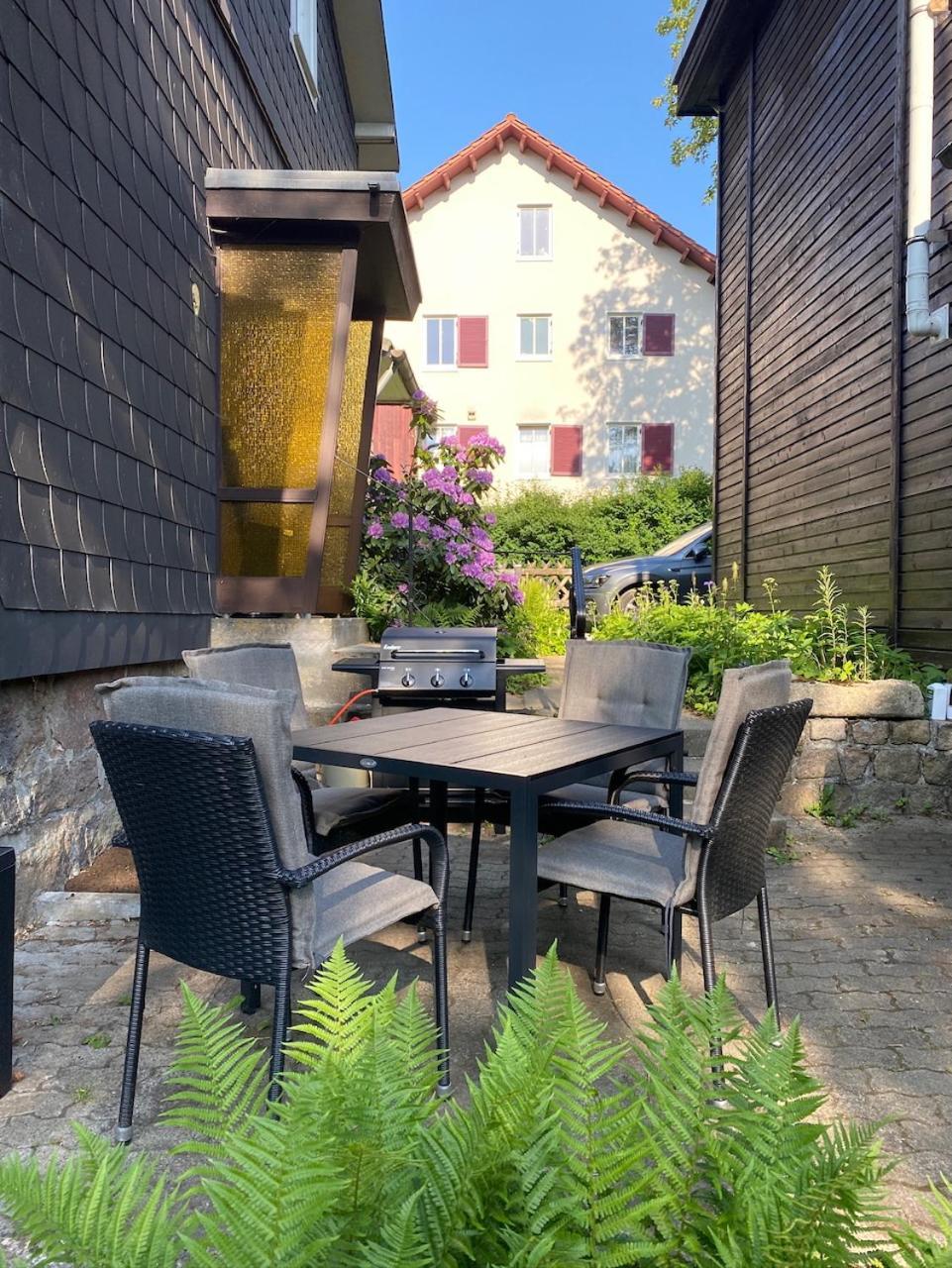 Townhouse Am Kurpark - Top Bewertet Von Familien! Ruhig, Zentral - Mit Terrasse, Parkplatz, Wallbox, Grill, Und Inklusive Waeschepaket Braunlage Exteriér fotografie